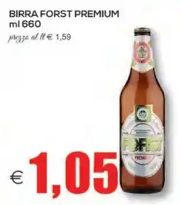 SuperOne Birra Forst Premium offerta