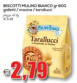 SuperOne Tarallucci Mulino Bianco offerta