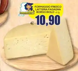 SuperOne Formaggio fresco Latteria Fagagna offerta