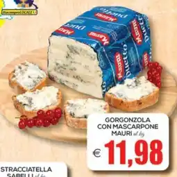 SuperOne Gorgonzola con mascarpone Mauri offerta
