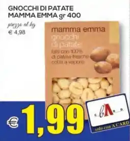 SuperOne Gnocchi di patate mamma emma offerta