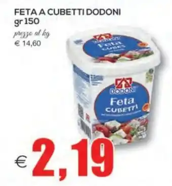 Feta a cubetti Dodoni