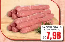 SuperOne Salsiccia di pollo e tacchino offerta