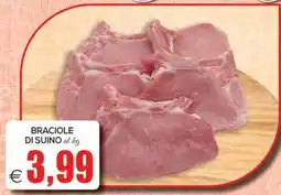 SuperOne Braciole di suino offerta