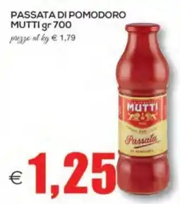 SuperOne Passata di pomodoro Mutti offerta