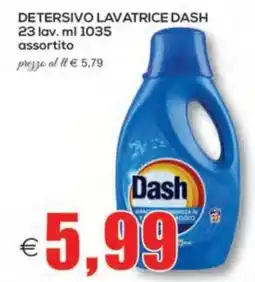 SuperOne Detersivo Lavatrice Dash offerta