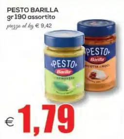 SuperOne Pesto Barilla offerta