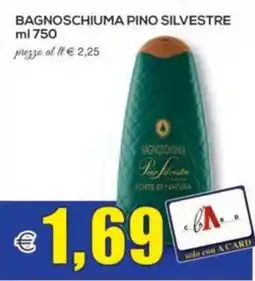 SuperOne Bagnoschiuma Pino Silvestre offerta
