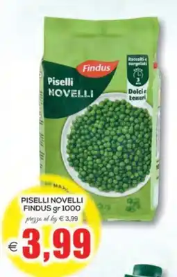 SuperOne Piselli Novelli Findus offerta