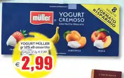 SuperOne Yogurt Müller cremoso offerta