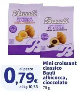 Ok Sigma Mini croissant classico Bauli albicocca, cioccolato offerta