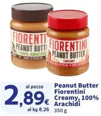 Peanut Butter Fiorentini Creamy, 100% Arachidi