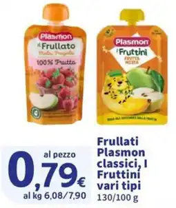Ok Sigma Frullati Plasmon classici, I Fruttini offerta