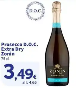 Ok Sigma Prosecco D.O.C. Extra Dry Zonin offerta