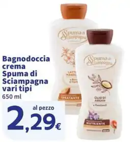 Ok Sigma Bagnodoccia crema Spuma di Sciampagna offerta