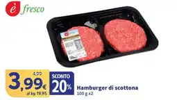 Ok Sigma Hamburger di scottona offerta