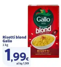 Ok Sigma Risotti blond Gallo offerta