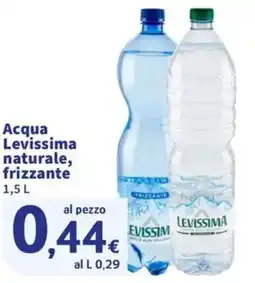 Ok Sigma Acqua Levissima naturale, frizzante offerta