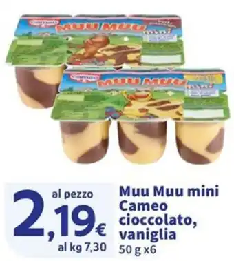 Muu Muu mini Cameo cioccolato, vaniglia