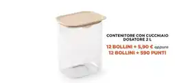 Ok Sigma Contenitore con cucchiaino dosatore offerta