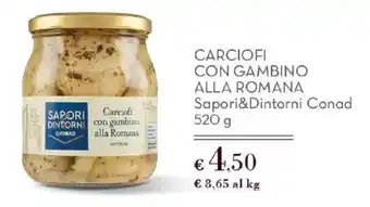 Carciofi con gambino alla Romana Saporidintorni Conad