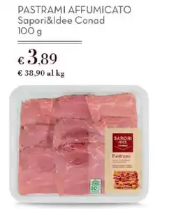 Conad Pastrami affumicato SaporI&Idee Conad offerta