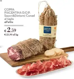 Conad Coppa Piacentina D.O.P. Sapor& Dintorni Conad offerta