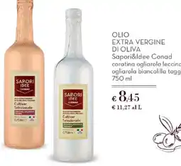 Conad Olio extra vergine di oliva SaporI&Idee Conad offerta
