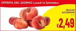 Pan Pesche Saturnine offerta