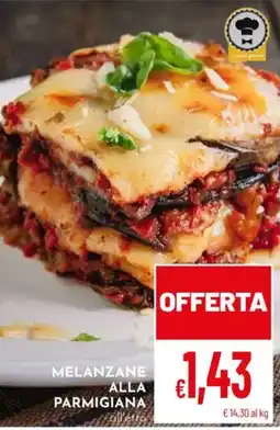 Pan Melanzane alla parmigiana offerta