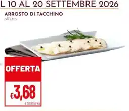 Pan Arrosto di tacchino offerta