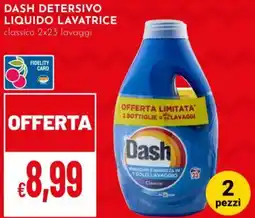 Pan Dash detersivo liquido lavatrice classico offerta