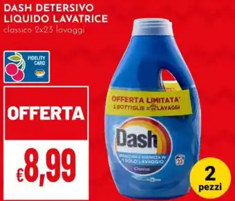 Pan Dash detersivo liquido lavatrice classico offerta
