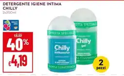 Pan Detergente igiene intima Chilly offerta