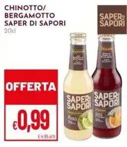 Pan Chinotto/ Bergamotto Saper di Sapori offerta