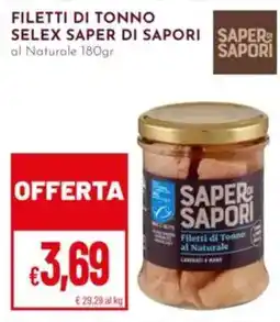 Pan Filetti di tonno Saper di Sapori offerta