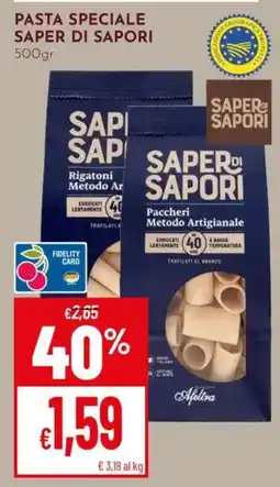 Pan Pasta Speciale Saper di Sapori offerta
