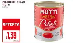 Pan Pomodori pelati Mutti offerta