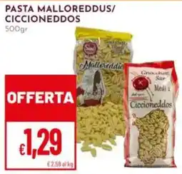 Pan Pasta Malloreddus/Ciccioneddos offerta