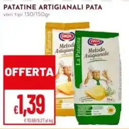 Pan Patatine artigianali Pata offerta