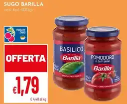 Pan Sugo Barilla offerta