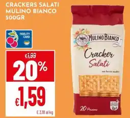 Pan Cracker Salati Mulino Bianco offerta