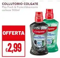 Pan Collutorio Colgate Plax Fresh & Protect/sbiancante carbone offerta