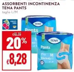 Pan Assorbenti incontinenza Tena Pants offerta