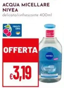 Pan Acqua micellare Nivea delicata/rinfrescante offerta