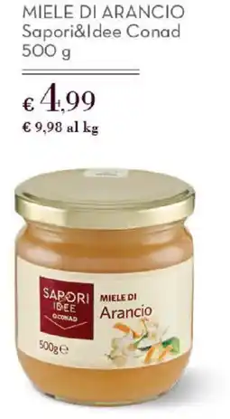 Conad Miele di Arancio SaporI&Idee Conad offerta