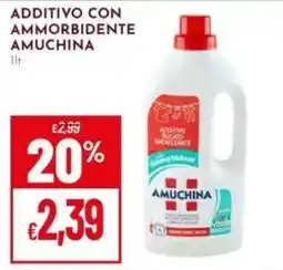 Pan Additivo con ammorbidente Amuchina offerta