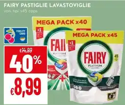 Pan Fairy pastiglie lavastoviglie offerta