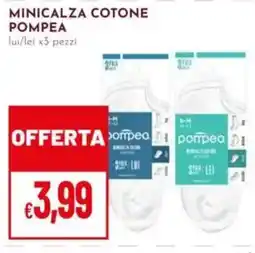 Pan Minicalza cotone pompea offerta