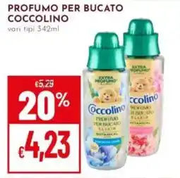 Pan Profumo per bucato Coccolino offerta
